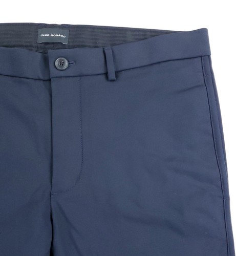 Club Monaco Herren 32 Joggerhose Baumwollmischung marineblau tatsächlich 34W - Bild 5 von 14