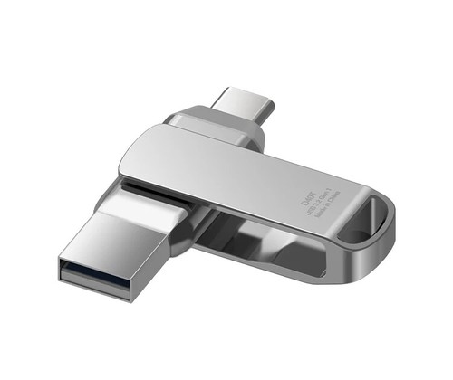 Clé USB 3.2 Lexar® D40T 256GB Métallique à Double Interface USB-C/Type-A Rapide - Photo 4/16
