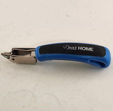 Dritz Heavy Duty Staple Remover Stainless Steel Blue Handle Office Tool Vintage