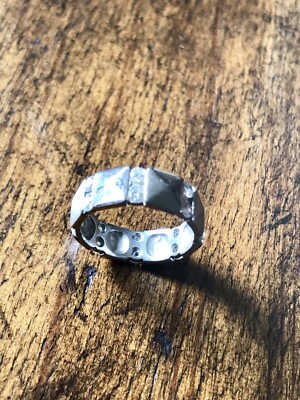 Custom designed platinum eternity ring Round Brilliant Cut Diamonds .88ct.