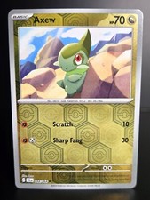 Pokémon TCG - AXEW - 044/064 - Reverse Holo - Shrouded Fable 2024 - NM/MINT