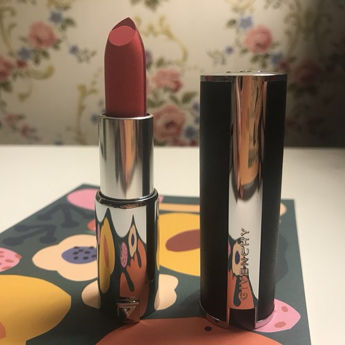 Givenchy Le Rouge Sculpt Two-tone Lipstick-#03 Sculpt’in Fuchsia-L’Autre Noir LE - Picture 6 of 6
