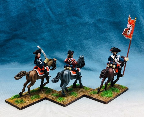28 mm WGS Sieben Jahre Krieg SYW bemalt preußisch Finckenstein Dragoner GPA15-1 - Bild 11 von 11