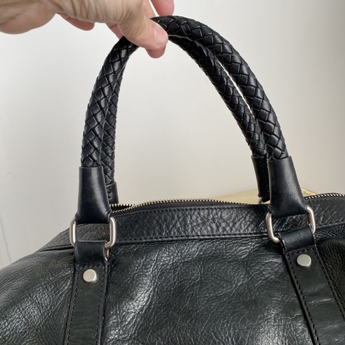 Monedero de cuero negro The Sak. Sin rasgaduras, rasgaduras ni manchas. Imprescindible hermoso - Imagen 4 de 11