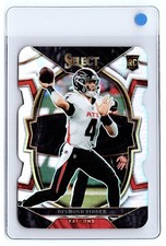2022 Panini Select Concourse Silver Prizm #36 Desmond Ridder RC Atlanta Falcons
