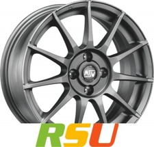 MSW MSW 85 matt graphite 7x17" ET42 LK4 108 ML 63.4 Alufelgen 17 Zoll