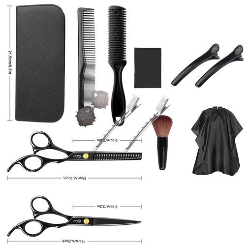 Haarschere, Friseurschere, Profi Haarschneideschere, Schneideset,Haare schneiden - Bild 4 von 24