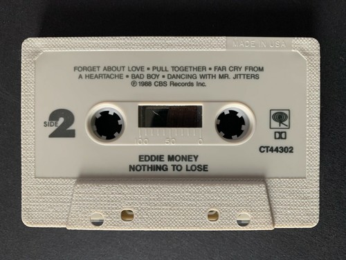 Eddie Money - Cassette Tape - NOTHING TO LOSE - PLAY TESTED - SOUNDS GREAT! - Picture 5 of 6