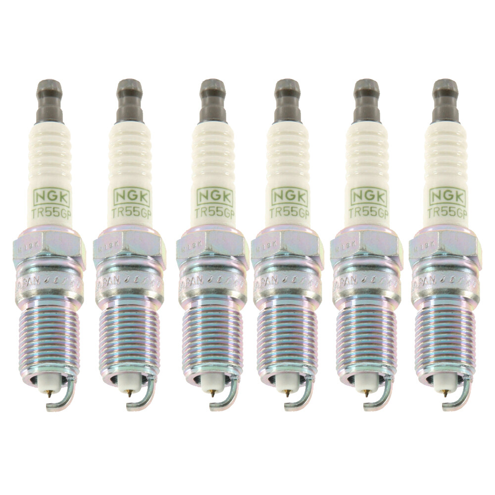NGK Set of 6 G-Power Platinum Fine Wire Spark Plugs Trapezoid Tapered For V6