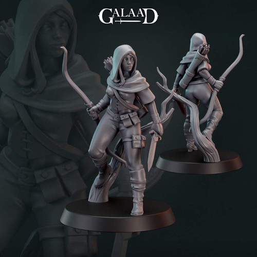 Forest Ranger Miniatures | Fantasy Miniature | Galaad Miniatures - Picture 16 of 40