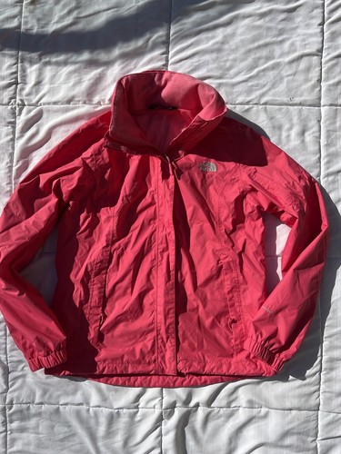 The North Face Pink Shell Windbreaker Lightweight Women Hyvent Jacket Sz Medium - 第 1/9 張圖片