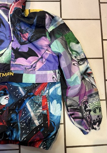 Members Only ^ DC Batman Suicide Squad Black Mens Jacket Joker Size Medium - Picture 5 of 11