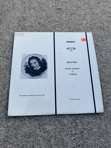Hugo Wolf: String Quartet in D Minor (1860-1903) Vinyl - Picture 1 of 3