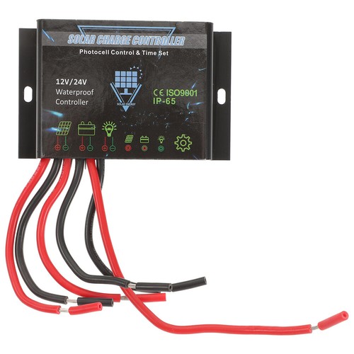 1 Set Solarladeregler 12V 24V 10A Solarpanel Lade Batterie Regler - Bild 9 von 9