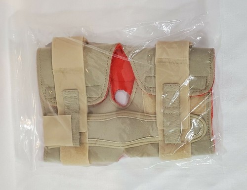 Thermoskin ROM Hinged Knee Wrap Beige Orange Size M - Picture 2 of 4