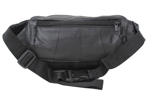 Echt Leder Bauchtasche Gürteltasche Umhängetasche Crossbody Hüfttasche Tasche - Bild 3 von 8
