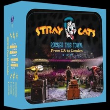 STRAY CATS - ROCKED THIS TOWN: FROM LA TO LONDON (LIMITED BOX+MERCH  CD NEW