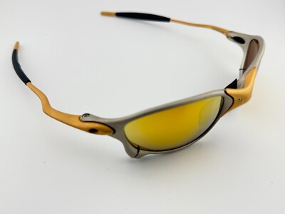 爆レア★絶版★オークリー OAKLEY XXメタル 24K NOS Rare Vintage Oakley XX X-Metal Sunglasses Gold 24K