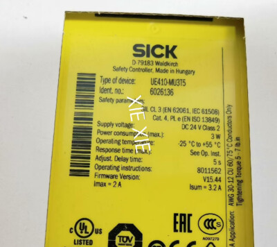Brand new SICK UE410-MU3T5 Safety controller shipping  Via Fedex or DHL