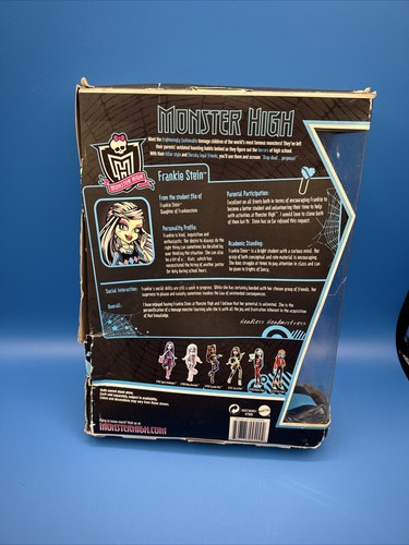 2010 MONSTER HIGH FIRST WAVE SCHOOL’S OUT FRANKIE STEIN - Picture 8 of 19