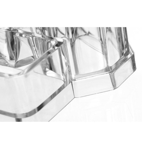 1PC Transparent Acrylic Cosmetic Jewelry Storage Holder Desktop Storage Box - Picture 5 of 11