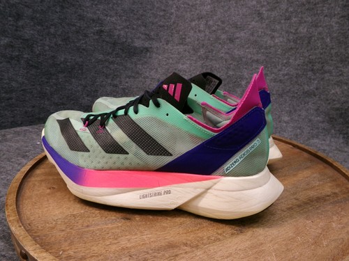adidas Adizero Adios Pro 3 Pulse Mint Lucid Blue Running GW4249 Mens Size 7.5 US - Picture 5 of 13
