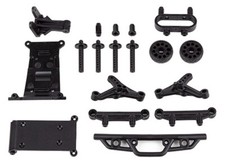 Associated 21621 Bumper, Wheelie Bar, Body Mount Set for Reflex 14MT