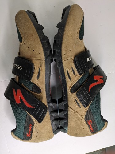 Specialized Sport MTB Bike Shoes Green/Black Mountain Cycling Men's US 12 - Picture 5 of 12