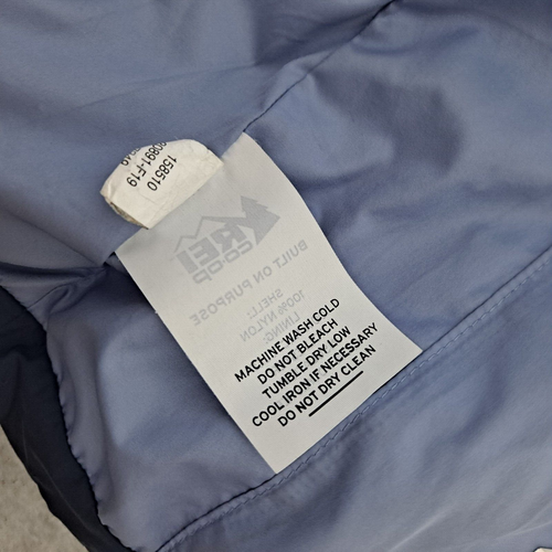 REI Coat Kids XL Gray Traildreamer Quilted Puffer Jacket Hood Waterproof Outdoor - Picture 6 of 10