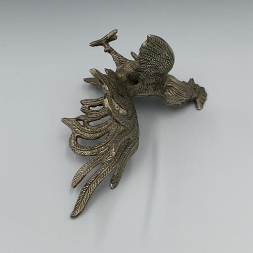 Vintage Metal Cockerel Rooster Ornament - Picture 21 of 23