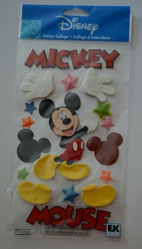 #2 ~DISNEY COLLAGE 3D Stickers 4 Scrapbooking~ EK Sucess Lg Packs 4" X 8" - Picture 5 of 11