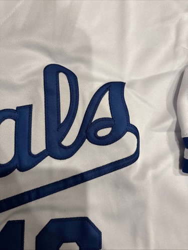 Bo Jackson Kansas City Royals Jersey Men’s XL NWT 1989 Home White Retro - Picture 5 of 14