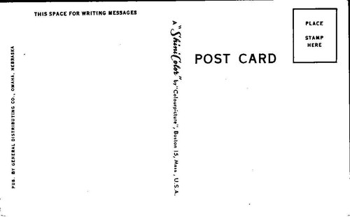 Chrome Postcard Veterans Hospital Omaha Nebraska NE UNP - Picture 2 of 2