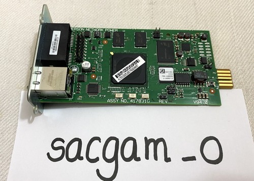 Vertiv Liebert Emerson IntelliSlot IS-UNITY-DP Communication Card 417831G2 Rev25 - Picture 6 of 6