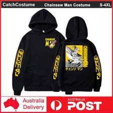 Anime Chainsaw Man Cosplay Hoodie Pullover Casual Long Sleeve Sweatshirt Jumper