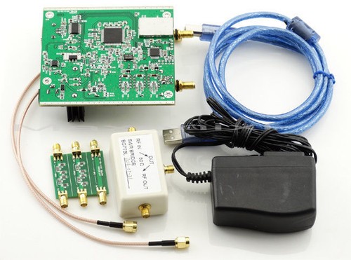 NWT500 0.1MHz-550MHz USB Sweep analyzer+ attenuator+ SWR bridge+ SMA Cable
