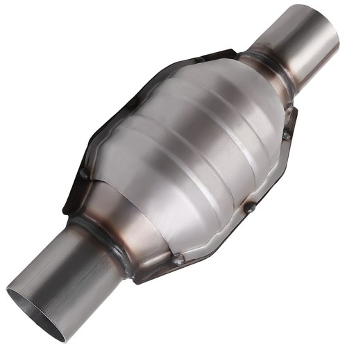 Pair 2.25" Round Inlet/outlet Universal Catalytic Converter Weld-on 400cell - Picture 7 of 10