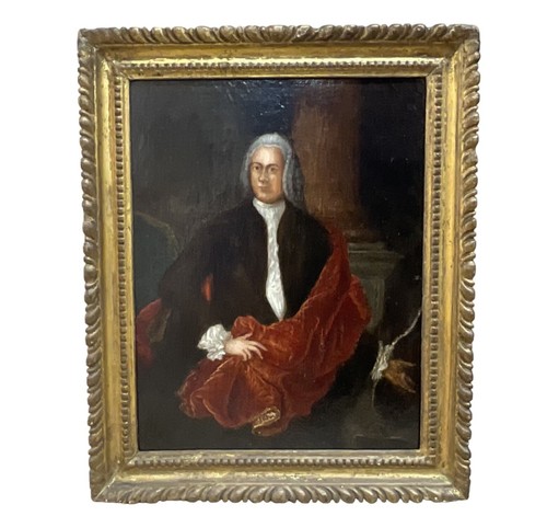 Pair Of 18th Century Lady And Gentleman Oil On Board Portraits English School. - Picture 4 of 10