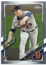 TARIK SKUBAL 2021 TOPPS CHROME ROOKIE #103 DETROIT TIGERS A197