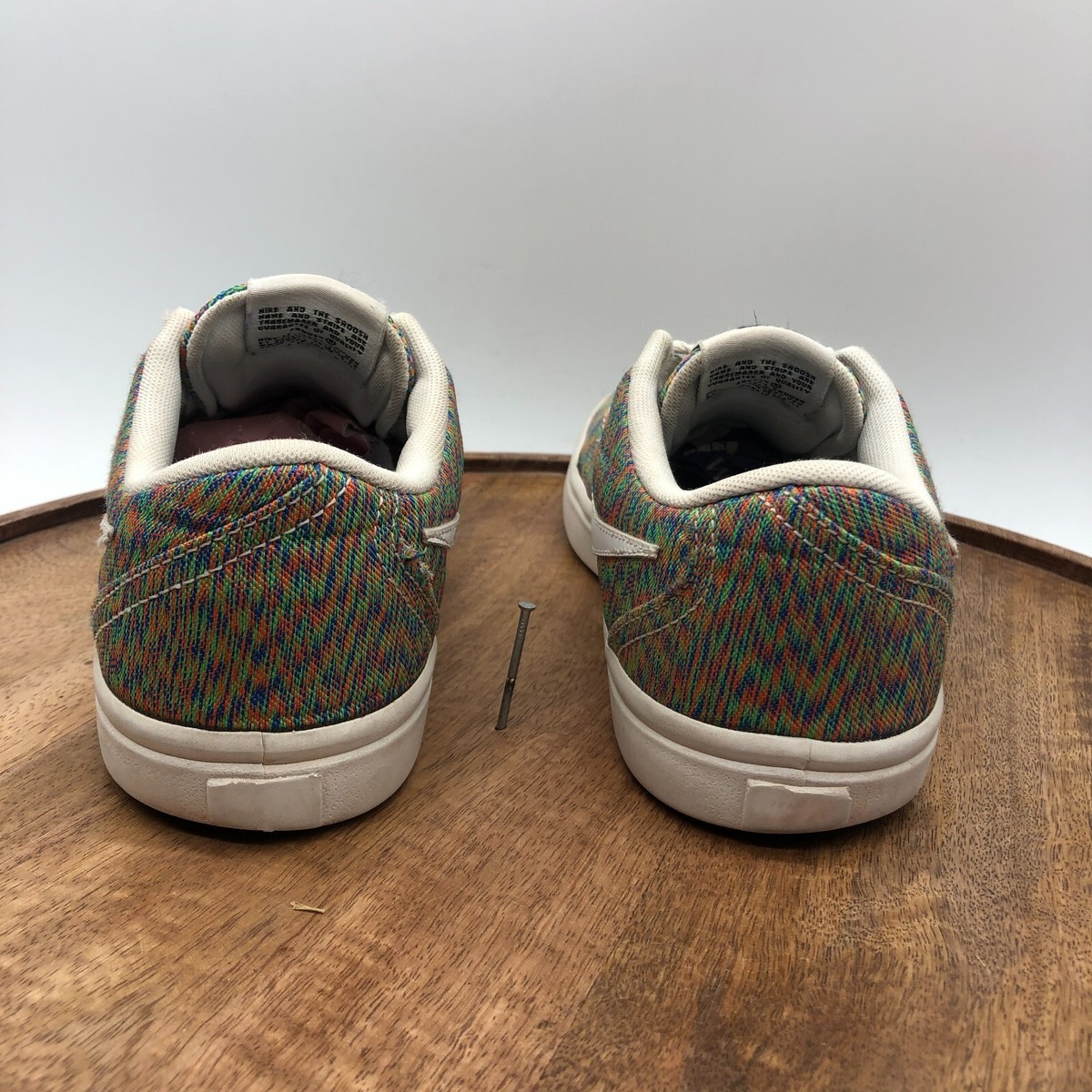 Sb womens check top solar canvas skate shoes