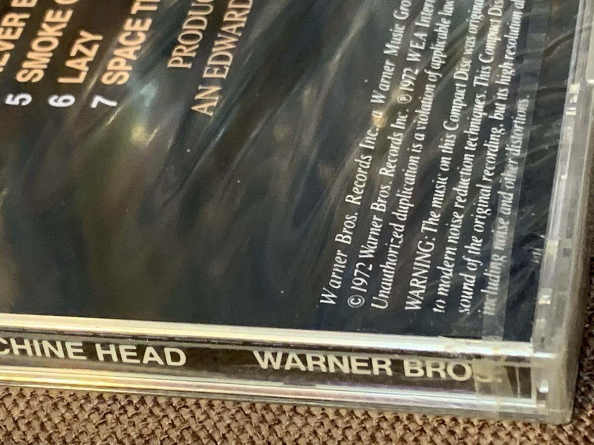 Sealed DEEP PURPLE Machine Head JAPAN 24k GOLD CD WPCR Sealed DEEP PURPLE Machine Head JAPAN 24k GOLD CD WPCR