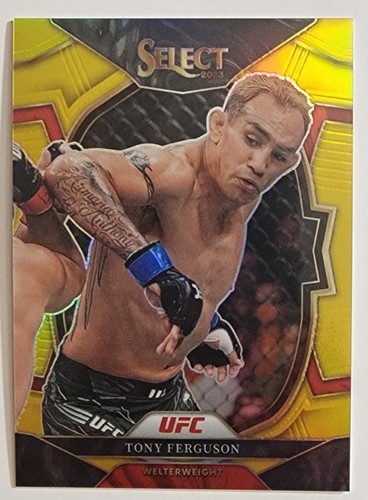 2023 Select UFC Concourse Level GOLD Prizm Tony Ferguson Welterweight /10 - Picture 1 of 3