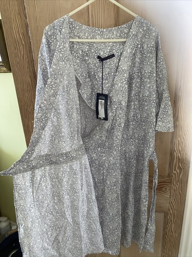 Marks & Spencer M&S Collection Wrap Front Dress in Black & White UK 14 RRP£35 - Picture 8 of 9