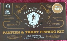 The Catch Co. Mystery Tackle Box~Panfish & Trout Fishing Kit~Box #305~New In Box