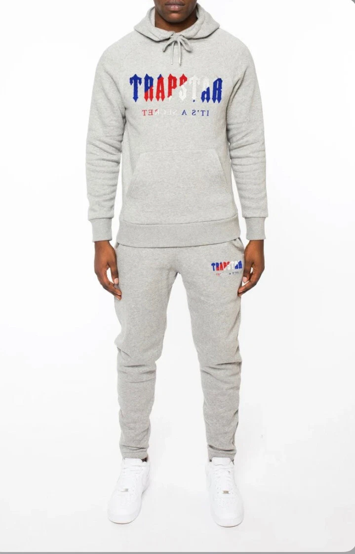TRAPSTAR TRACKSUIT GREY DECODED BNWT L