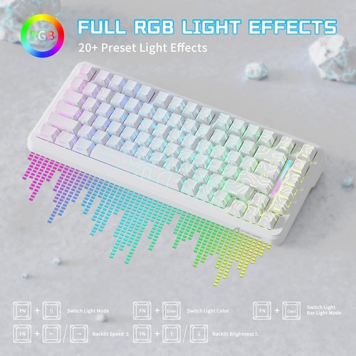 X82PRO HE 75% Wireless Rapid Trigger Gaming Keyboard - Bild 16 von 25