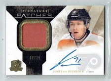 10-11 UD The Cup Signature Patches  James van Riemsdyk  /75  Patch  Auto