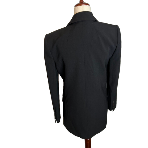 Madewell Womens $178 Single Breasted Blazer Black Size 8 NO072 - Picture 5 of 14