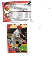 2010 Topps Baseball Cards Your Choice NM #3 - #249