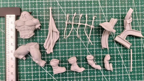 1/24 1/18 Juggernaut Superhero Unpainted Unassembled Model Garage Kits - Picture 3 of 3